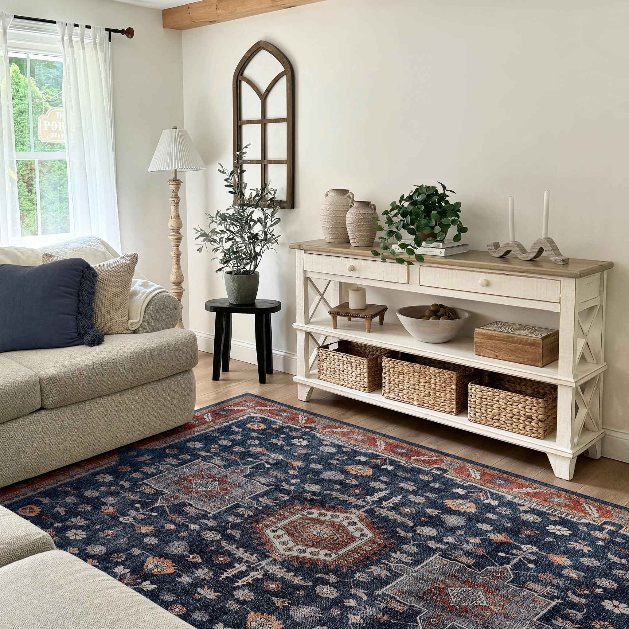 Hayden - Indigo/Brick - Image 3